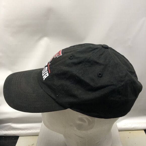 Texas Tech Red Raiders "WE·US·OUR" Black Baseball Hat Cap Adjustable Strap - Picture 4 of 12